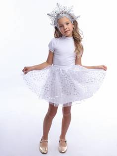 Карнавальный костюм Batik Снежинка 2138 к-22 цв.мультиколор р.122 Батик