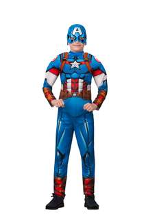 Карнавальный костюм Batik Капитан Америка с мускулами 22-75 цв.мультиколор р.152 Батик