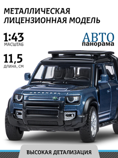 Машина металлическая инерционная ТМ Автопанорама, Land Rover Defender 110, М1:43,JB1251585