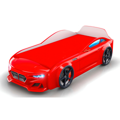Кровать Dynamic красная+подсветка фар +Объемный капот Romack Dynamic 400_12