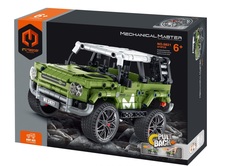 Конструктор iM.Master Mechanical Master зелёный джип 474 детали, 5821
