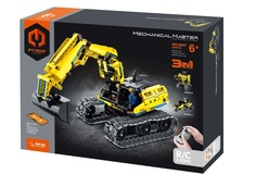 Конструктор iM.Master Mechanical Master 8037 жёлтый экскаватор трансформер 430 деталей