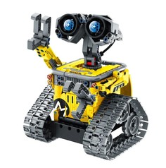 Конструктор iM.Master Mechanical Master 8039 жёлтый робот трансформер 3 в 1, 434 детали