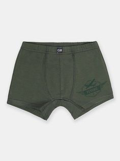 Трусы детские Cherubino CWJB 10142-34 оливковый, 146
