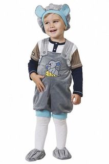 Карнавальный костюм Batik 293 серый, 92 Батик