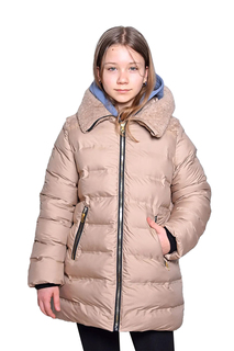 Куртка детская Аврора 917-Д бежевый, 134 Aurora