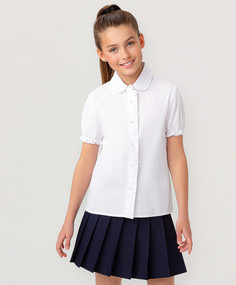 Блузка классическая белая Button Blue (152)