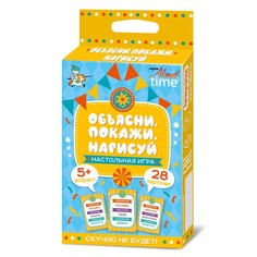 Настольная игра «Объясни, покажи, нарисуй» (2 шт) No Brand