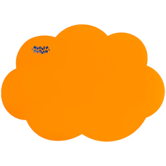 Доска для лепки Мульти-Пульти Облачко, фигурная, А5+, 800мкм, пластик, оранжевый