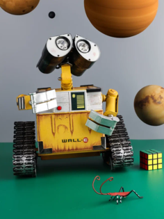 Фигурка IQchina робот-игрушка Hello Wall-E Валли с дист управлением с пультом 30 см