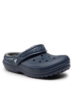 Сабо Classic Lined Clog K 207010 Crocs синий 32,5 EU