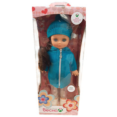 Говорящая кукла Герда Зимняя, озвученная, игрушка с механизмом движения, Весна