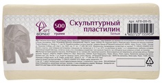 Пластилин скульптурный АРТформат, белый, 500 г