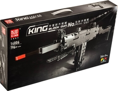 Конструктор MOULD KING 14006 Пистолет-пулемет Mini Uzi, 14+, 796 дет.