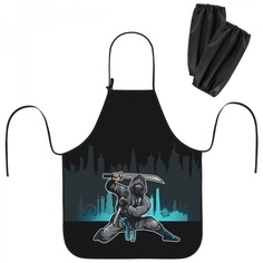 Фартук для труда с нарукавниками Юнландия, 45х54см, "Black Ninja" (271650)