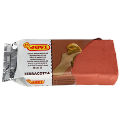Паста для лепки Jovi отвердевающая, терракотовая, 500г, вакуумный пакет (88), 24шт.