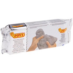 Паста для лепки Jovi отвердевающая, серая, 500г, вакуумный пакет (85G), 24шт.
