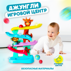 Игровой центр горка Solmax Джунгли SM06822