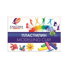 Пластилин Луч "Классика" 24 цвета