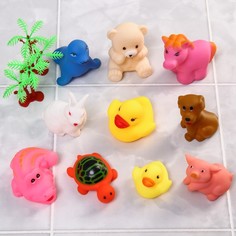 Игрушки для ванной Крошка Я На острове, 10 шт, малышей