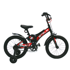 Велосипед детский Stels 14 Jet Z010 (LU087402) Чёрный/Оранжевый