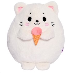 MaxiToys Мягкая игрушка "Котик с мороженым", 35 см MT-MRT-C01202306-35S