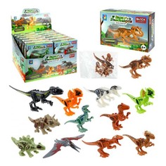 Конструктор 1Toy Blockformers Парк динозавров 8 деталей в ассортименте