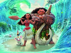 Prime 3D Пазл Super 3D Моана, 500 деталей