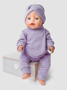 Одежда для куклы Richline Baby Born 43 см, Х-992 Светло-сиреневый