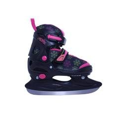 Коньки раздвижные JR Jasmin ICE черн/розов р.34-37 Calambus