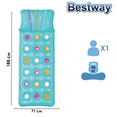 Матрас для плавания, 188 х 71 см, цвета МИКС, 43014 Bestway