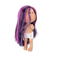 Кукла Nines виниловая 30см MIA без одежды (3000W32)
