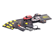 Автотрек 0822 Параллельные гонки (369 см.) от сети 220в, в коробке Playsmart