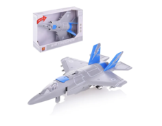 Самолет WY770B 1:16 (свет, звук) на батарейках, в коробке Wen Yi