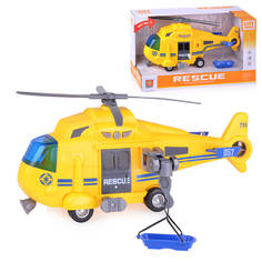 Вертолет WY750A 1:16 (свет/звук) инерц, в коробке Wen Yi