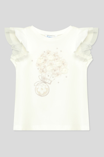 Футболка детская Mayoral 3054 бежевый, 98