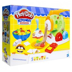 Пластилин, Play-Doh 677500 зеленый; красный; оранжевый; синий