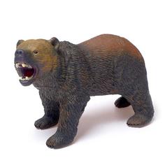 Фигурка животного «Бурый медведь», длина 28 см Зоомир