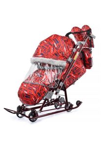 Коляска комби Ника Детям 7-8SK/3 красный No Brand