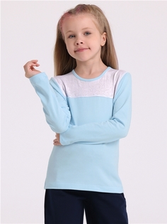 Лонгслив детский Апрель 1ДДЛД4415804, голубой, 140