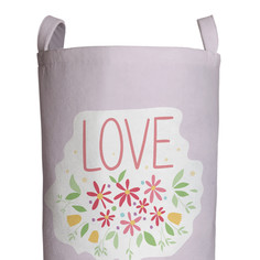 Корзина для игрушек и белья LOVE 60х40см Joy Arty