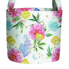 Корзина для игрушек и белья Цветочное панно 35х35см, toba_422899_s Joy Arty