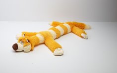 Мягкая игрушка La-LaLand Кот багет, желтый, 90 см