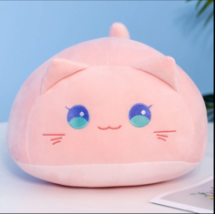 Мягкие игрушки La-LaLand, Аниме Кот, розовый