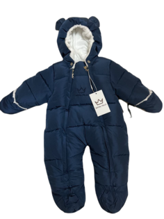 Комбинезон детский ROYAL FELLE Snow, Blue, 56