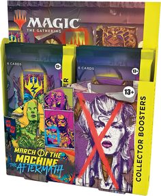 Magic The Gathering Дисплей коллекционных бустеров March of the Machine The Aftermath