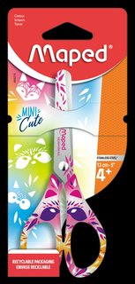 Ножницы детские 13см Mini cute асс. симметрич. блист. 464216 Maped