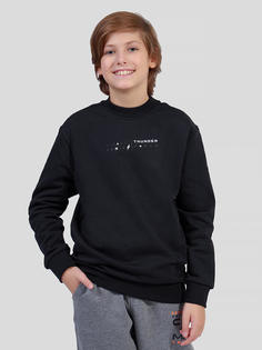 Джемпер спортивный детский VITACCI DS6457-01 цвет черный размер 134-140