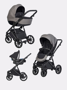 Коляска детская 3 в 1 Riko BRANO PRO 01 Anthracite