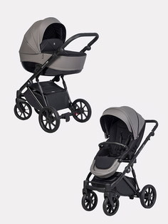 Коляска детская 2 в 1 Riko BRANO PRO 01 Anthracite